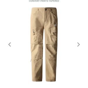 The North Face Tan Cargo Pants Durable Outdoor Style